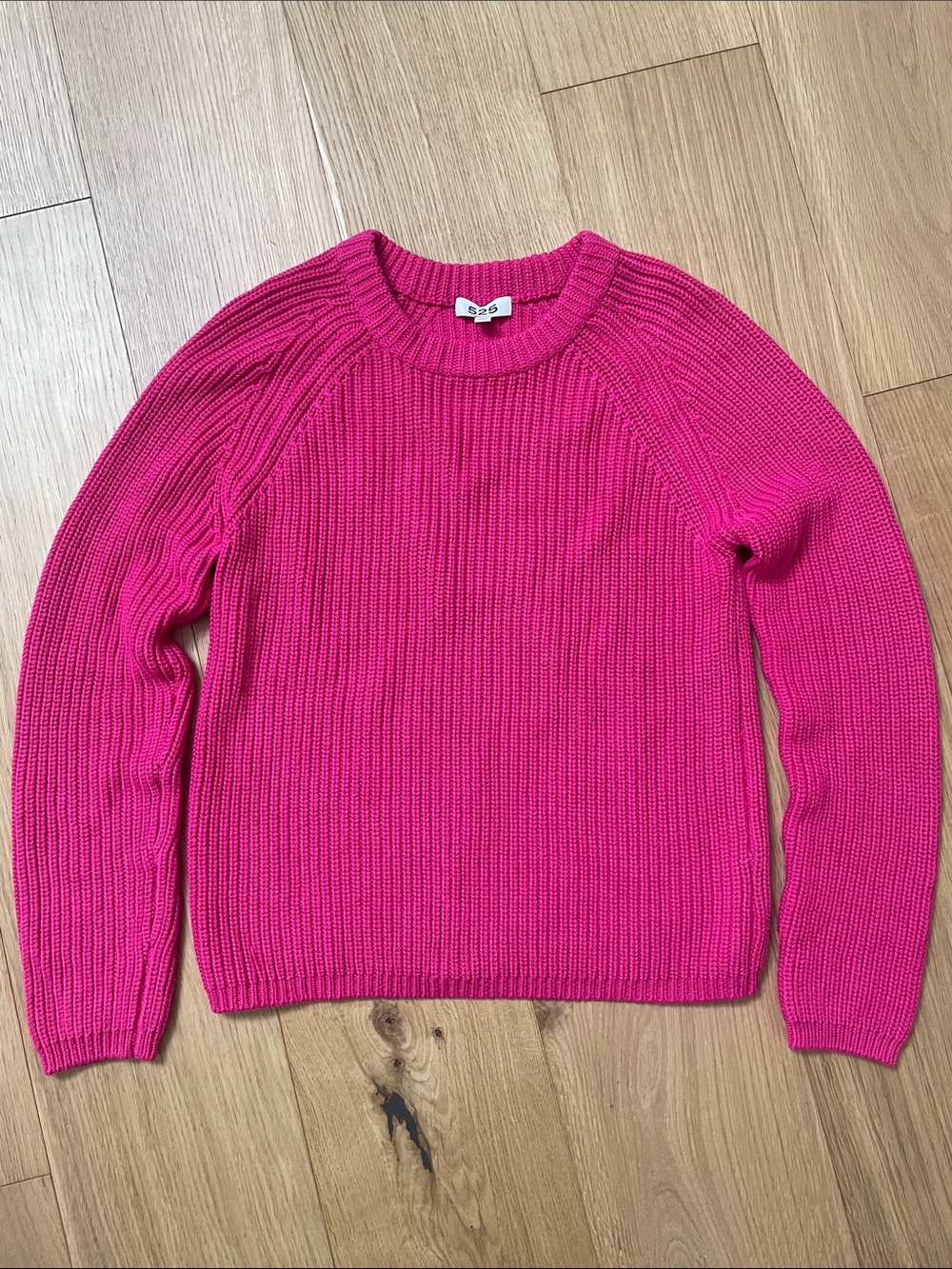 525 America Hot Pink Crewneck Sweater
